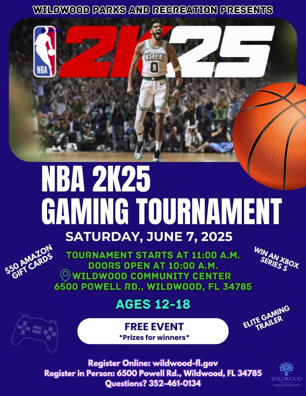 NBA 2K25 Gaming Tournament Event